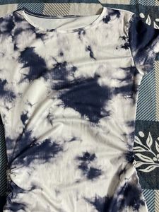 Tie-Dye Bodycon Dress