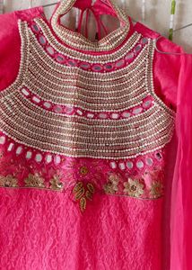 Collor Hevey Work Frock