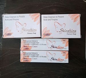 Combo Offer❗️Skinshine 2Soap + 2Cream
