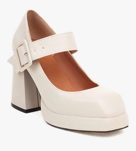 Chunky Platform Mary Janes