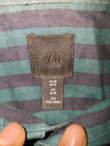 H&amp;M Premium Striped Casual Shirt