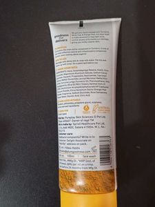 plum turmeric and white clay face wash
