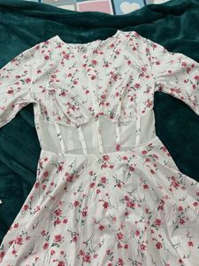 Floral Print Mini Dress