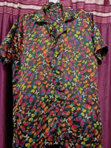 Butterfly Print Shirt