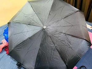 Classic Black Automatic Umbrella New Wdt Tag