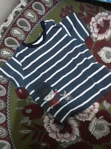 Striped T-Shirt with Guard &amp; Dog