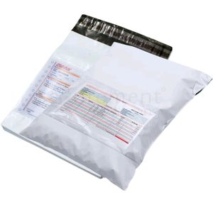 Tamper Proof Polybag/Courier Bag with Pod (12 Pcs)