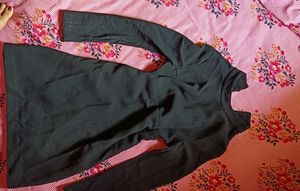 Zara Woman Black One Piece Dress
