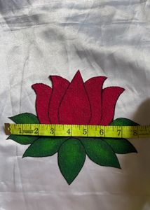 Pack Of 4 Lotus Rangoli Patch