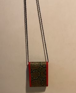 Embroidered Crossbody Bag