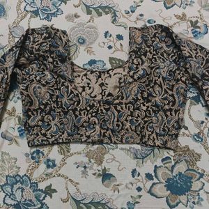 kalamkari fullsleeve blouse