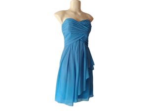 ✨ Stunning Blue Strapless Dress 🫶🏻😍
