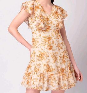 summer yellow dress