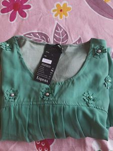 Lopera Green Embellished Top - Size XXL