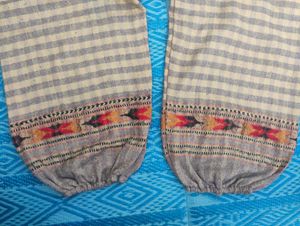 Striped Harem Pants