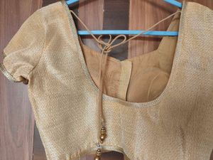 Tailored Golden Blouse (Padded)