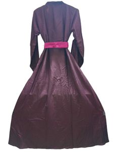 Elegant Maroon Maxi Dress