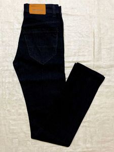 Dark Blue Jeans Slim Fit Denim Pants