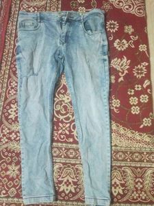 Light Wash Denim Jeans