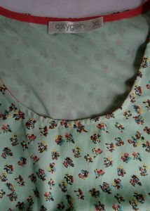 Cute Floral Midi Dress