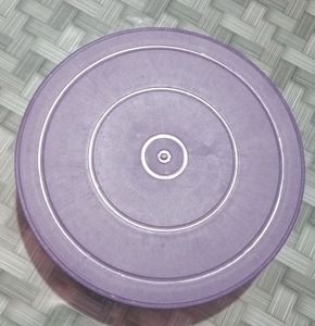 Cake Tray For Decoration Roler, Purple Or White Colour, Plastic