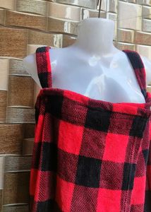 Red &amp; Black  Bathrobe