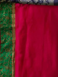 Girlish Look Saree