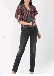 Shirt Type Mauve /Purple Top