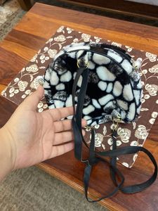 Teddy Bear Faux Fur Backpack For Kids