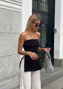 ruched tube top