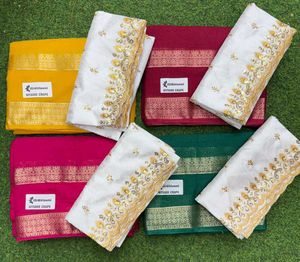 Mysore Crepe Sarees - Set of 10