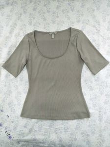 H&M Ribbed Tops