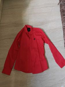 Red Long Sleeve Shirt