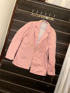 pink blazer