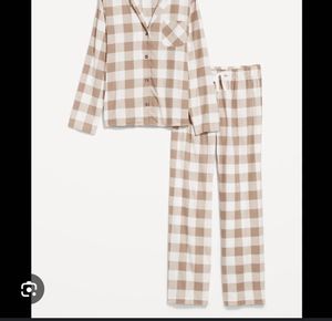 Gingham Pajama Set