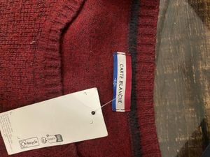A Red Carter Balanche Sweater