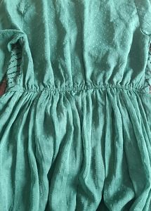 Dobby Weave Maxi Dress