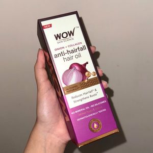 SEALED Wow Anti-Hairfall Hair Oil