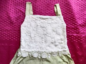 Crochet Detail Dress