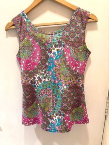 Beautiful Paisley Print Imported Top