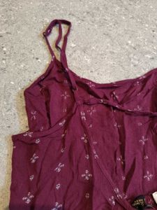 Floral Deep Back Kurti/dress