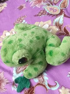 Cute Green Frog Plush Toy