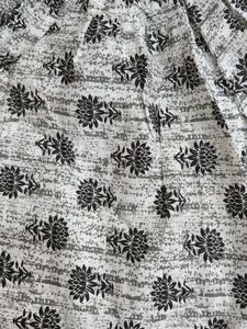 Cute White &amp; Black jaipuri top