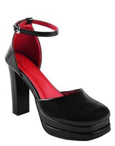 Black Platform Heels