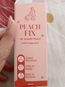 Peach Cloth Fixer Glue
