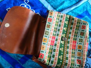 New Multicolor Printed Sling Bag