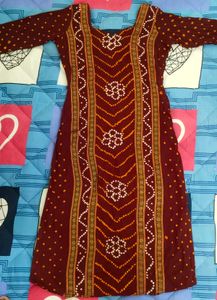 Ethnic Bandhani Kurta