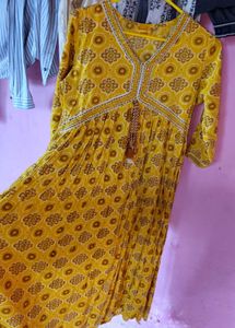 Boho Floral Print Dress
