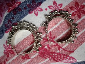 Oxidized earrings