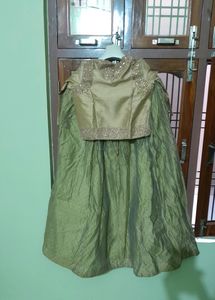 Lehenga, Choli ,net dupatta